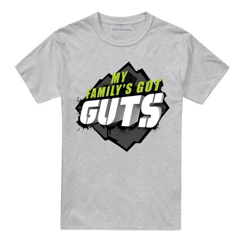 Front - My Familys Got Guts Unisex Adult For Light Logo T-Shirt