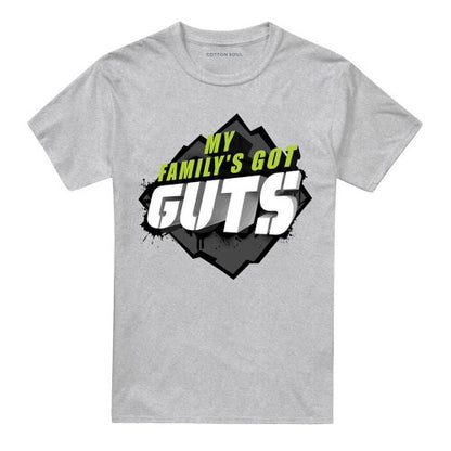Front - My Familys Got Guts Unisex Adult For Light Logo T-Shirt