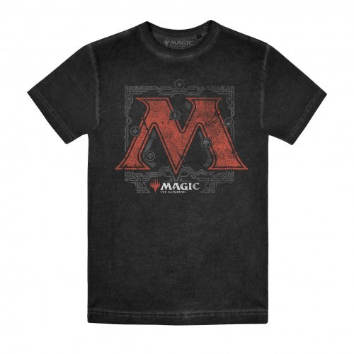 Front - Magic The Gathering Mens Celtic Back Print Vintage Wash T-Shirt