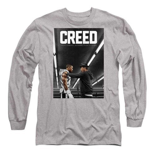 Front - Creed Unisex Adult Poster Long-Sleeved T-Shirt