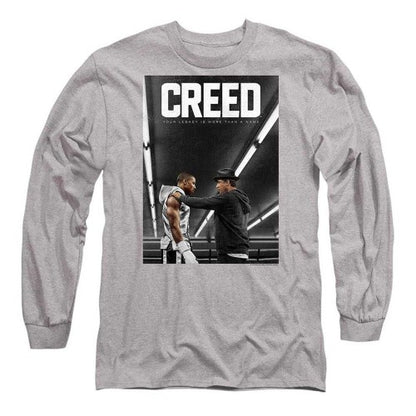 Front - Creed Unisex Adult Poster Long-Sleeved T-Shirt
