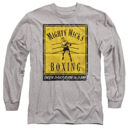 Front - Creed Unisex Adult Mighty Mick´s Poster Long-Sleeved T-Shirt