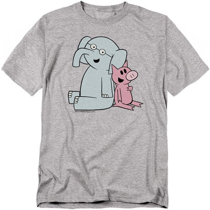 Front - The Pigeon Unisex Adult Gerald & Piggie Logo T-Shirt