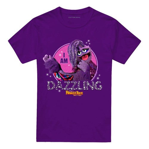 Front - Fraggle Rock Unisex Adult I Am Dazzling Great Glitterini Pride T-Shirt