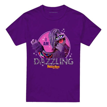 Front - Fraggle Rock Unisex Adult I Am Dazzling Great Glitterini Pride T-Shirt
