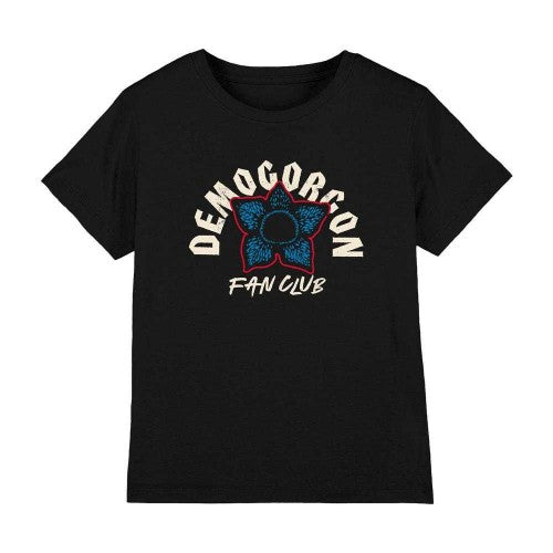 Front - Stranger Things Childrens/Kids Demogorgon Fan Club T-Shirt