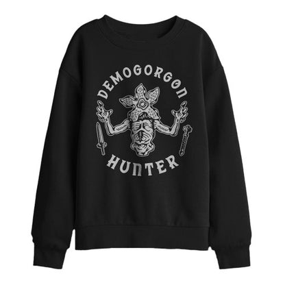 Front - Stranger Things Childrens/Kids Demogorgon Hunter Sweatshirt