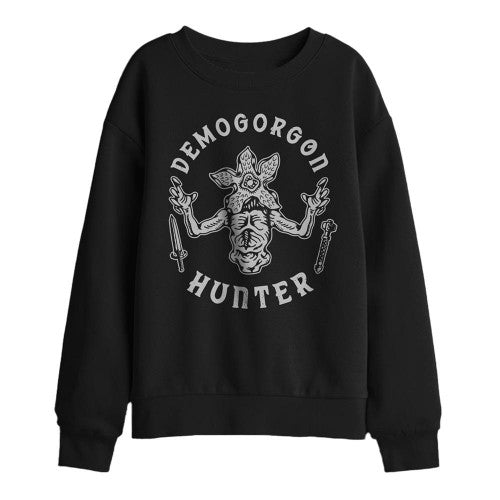 Front - Stranger Things Childrens/Kids Demogorgon Hunter Sweatshirt