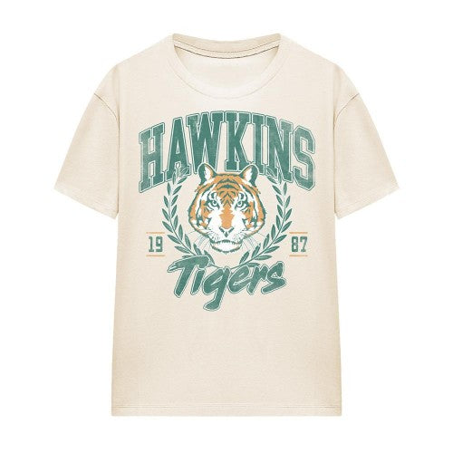 Front - Stranger Things Womens/Ladies Tiger Laurel T-Shirt