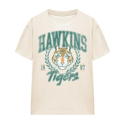 Front - Stranger Things Womens/Ladies Tiger Laurel T-Shirt