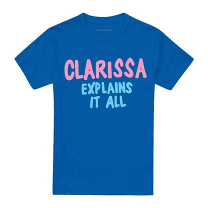 Front - Clarissa Explains It All Unisex Adult Two Tone T-Shirt