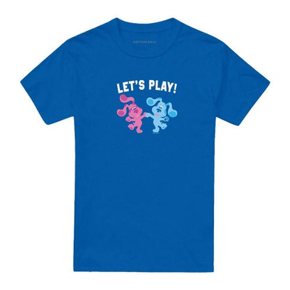 Front - Blue´s Clues & You! Unisex Adult Let´s Play T-Shirt