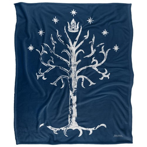 Front - Lord Of The Rings Tree Of Gondor Blanket
