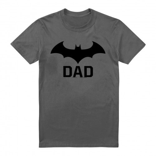 Front - Batman Mens Hush Dad T-Shirt