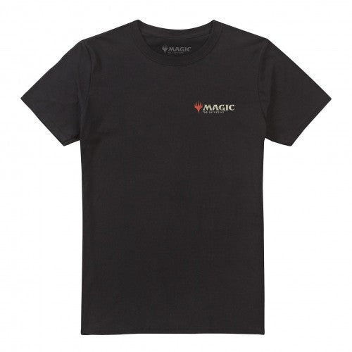 Front - Magic The Gathering Mens Mana Wheel Back Print T-Shirt