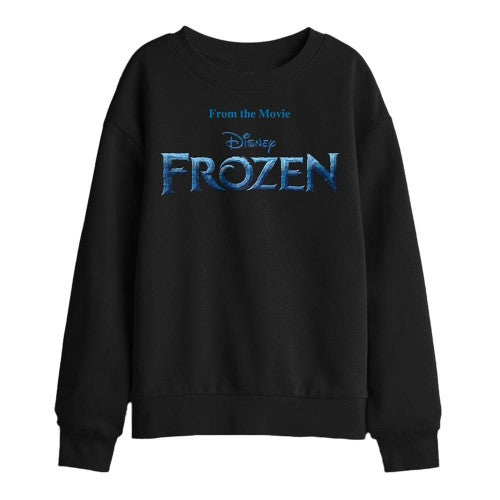 Front - Frozen Childrens/Kids Logo Sweatshirt