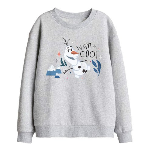 Front - Frozen Childrens/Kids Wayyy Cool Olaf Sweatshirt