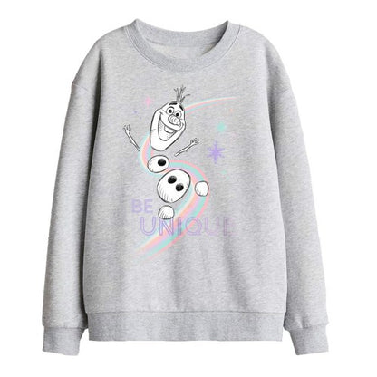 Front - Frozen Childrens/Kids Be Unique Rainbow Olaf Sweatshirt