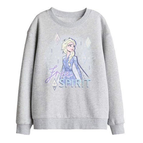 Front - Frozen Childrens/Kids Believe In Yourself Elsa Sweatshirt