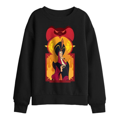 Front - Aladdin Childrens/Kids The Evil Sorcerer Jafar Sweatshirt