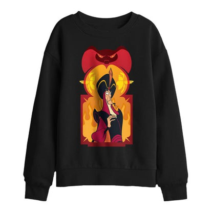 Front - Aladdin Childrens/Kids The Evil Sorcerer Jafar Sweatshirt