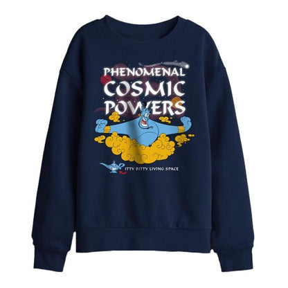 Front - Aladdin Childrens/Kids Has Phenomenal Cosmic Powers Genie Sweatshirt