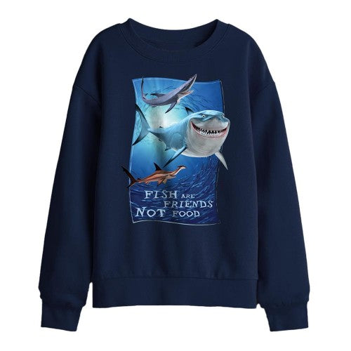 Front - Finding Nemo Childrens/Kids Fish Are Friends Sweatshirt