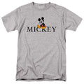 Front - Disney Mens Classic Sitting Mickey Mouse T-Shirt