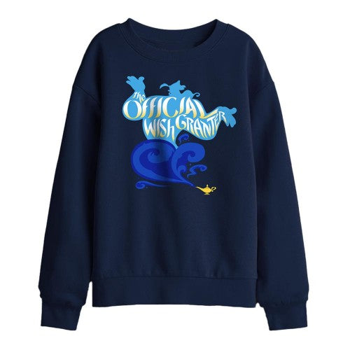 Front - Aladdin Childrens/Kids Official Wish Granter Sweatshirt