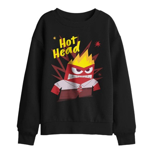 Front - Inside Out 2 Childrens/Kids Anger Sweatshirt