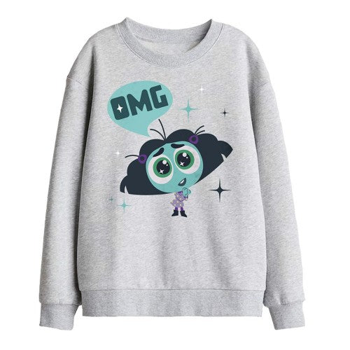 Front - Inside Out 2 Childrens/Kids Envy Sweatshirt