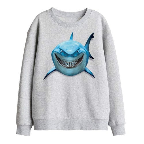 Front - Finding Nemo Childrens/Kids Shark Smile Bruce Sweatshirt
