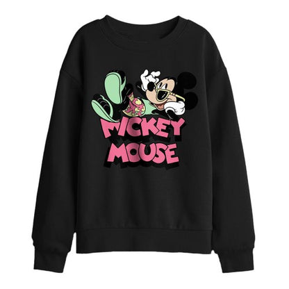 Front - Disney Childrens/Kids Mickey Mouse Holiday Sweatshirt