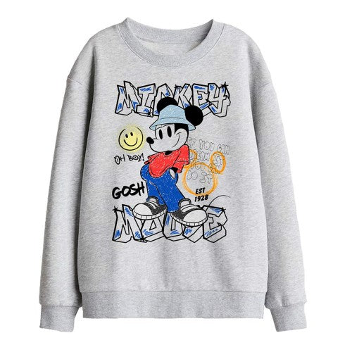 Front - Disney Childrens/Kids Mickey Mouse Sweatshirt