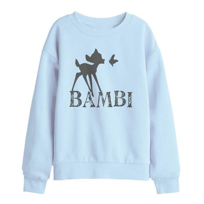 Front - Bambi Childrens/Kids Silhouette Sweatshirt