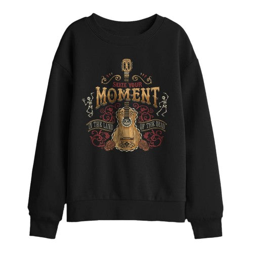 Front - Coco Childrens/Kids Seize Your Moment In The Land Of The Dead Sweatshirt