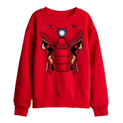 Front - Iron Man Childrens/Kids Costume Sweatshirt