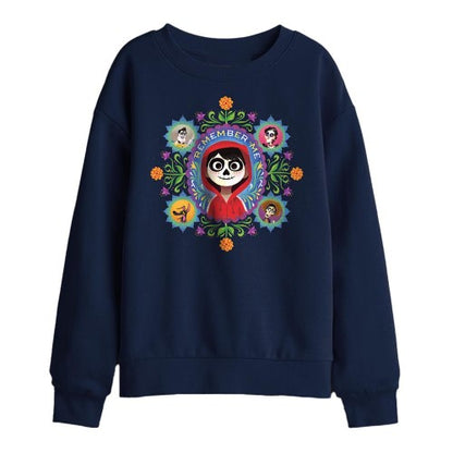 Front - Coco Childrens/Kids Remember Me Miguel Ernesto Imelda Hector Sweatshirt