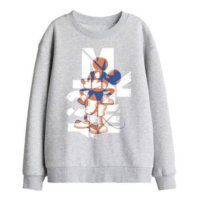Front - Disney Childrens/Kids Mickey Mouse Colour Fill Sweatshirt