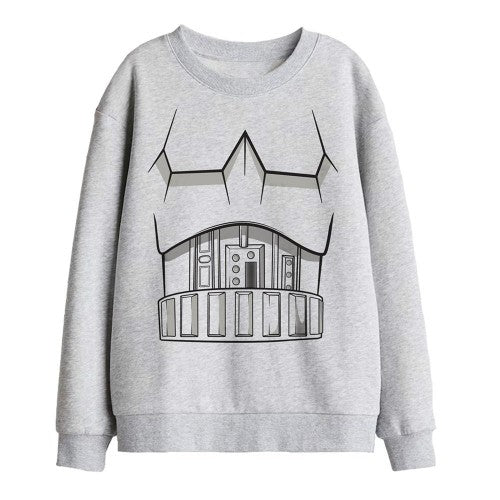 Front - Star Wars Childrens/Kids Stormtrooper Costume Sweatshirt