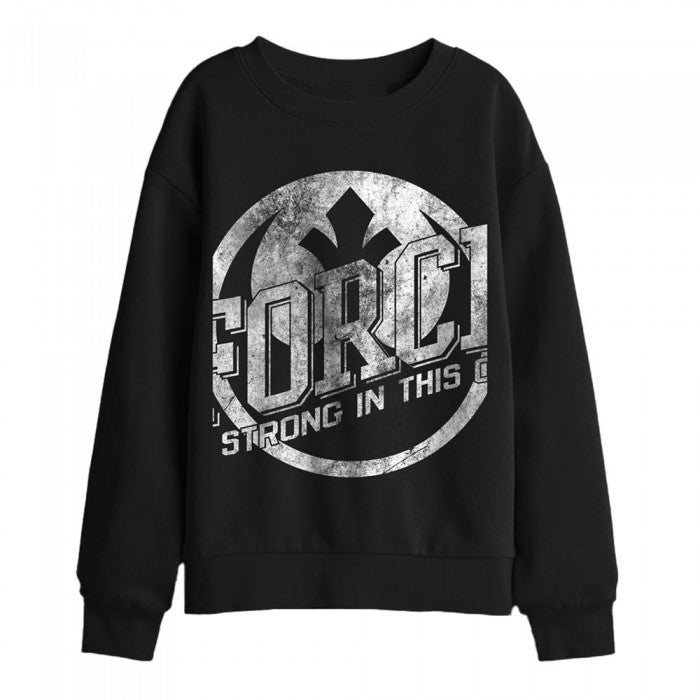 Front - Star Wars Childrens/Kids The Force Is Strong Sweatshirt