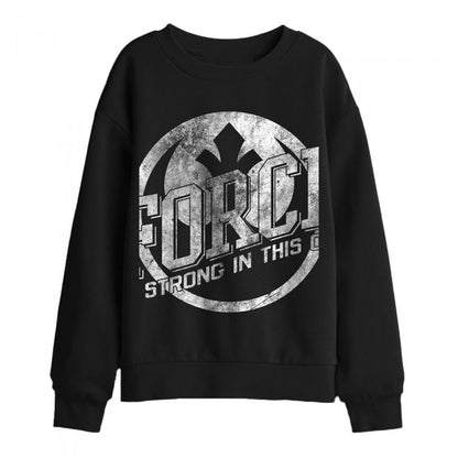Front - Star Wars Childrens/Kids The Force Is Strong Sweatshirt