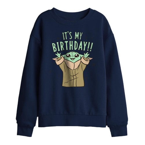 Front - Star Wars Childrens/Kids It´s My Birthday Sweatshirt