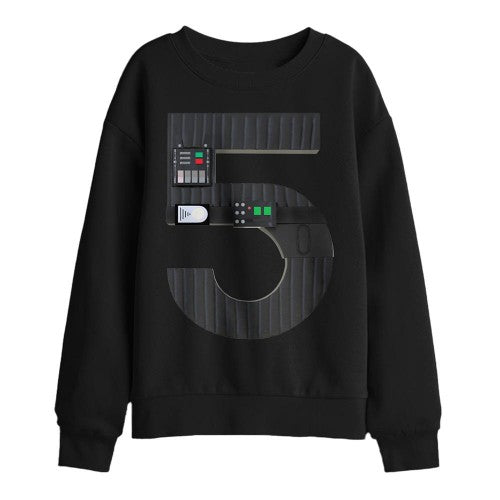 Front - Star Wars Childrens/Kids Darth Vader 5 Sweatshirt
