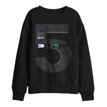 Front - Star Wars Childrens/Kids Darth Vader 5 Sweatshirt