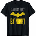 Front - Batman Mens Dad By Day T-Shirt