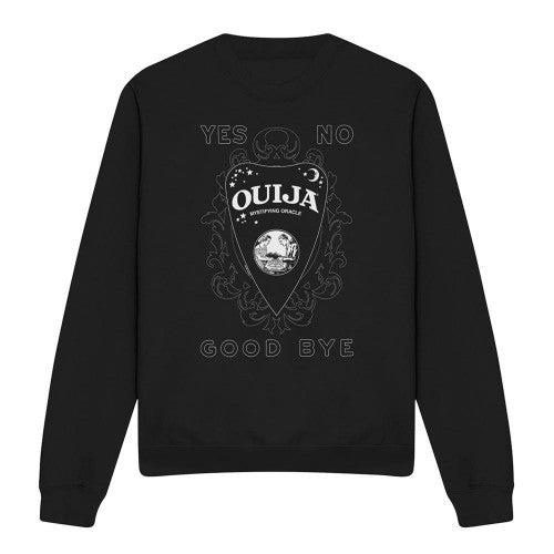 Front - Hasbro Unisex Adult Yes, No, Goodbye With Planchette Ouija Board Sweatshirt