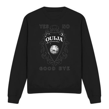 Front - Hasbro Unisex Adult Yes, No, Goodbye With Planchette Ouija Board Sweatshirt