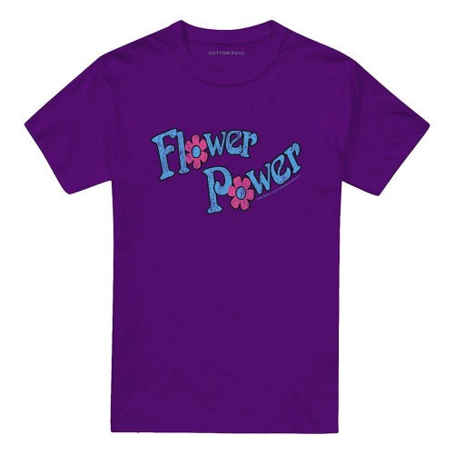 Front - Dubble Bubble Unisex Adult Flower Power T-Shirt