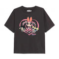 Front - The Powerpuff Girls Girls Heart T-Shirt